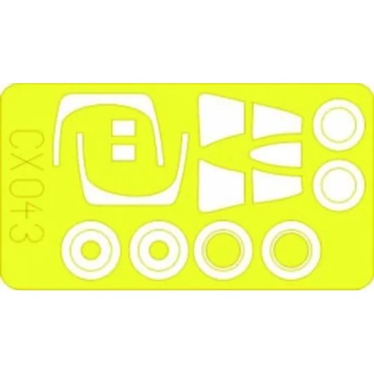 F-8E Crusader - Eduard Accessories CX043