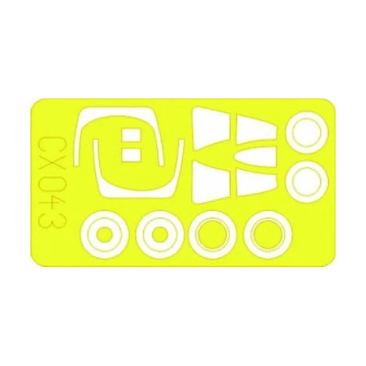 F-8E Crusader, 1/72 - Eduard Accessories CX043 F-8E Crusader, 1/72 - Eduard Accessories CX043