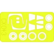 F-8E Crusader - Eduard Accessories CX043