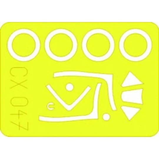 P-47D-25 Thunderbolt - Eduard Accessories CX047