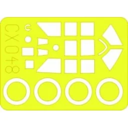 P-47D-20 Thunderbolt - Eduard Accessories CX048