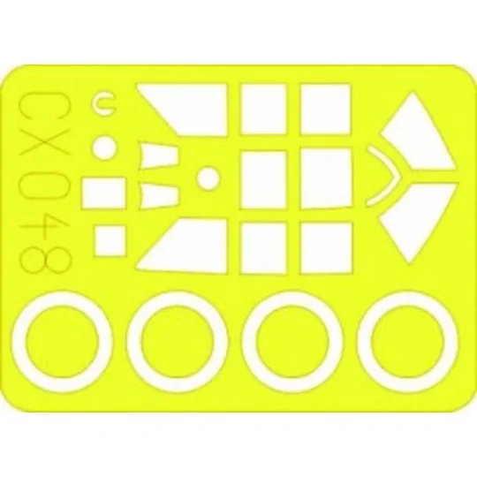 P-47D-20 Thunderbolt, 1/72 - Eduard Accessories CX048