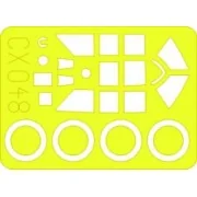 P-47D-20 Thunderbolt, 1/72 - Eduard Accessories CX048