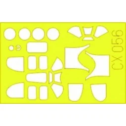 P-51B Mustang - Eduard Accessories CX056