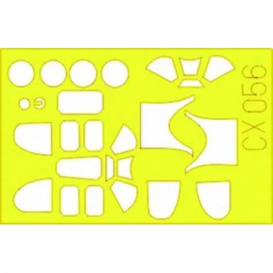 P-51B Mustang - Eduard Accessories CX056