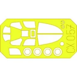 P-39 Airacobra - Eduard Accessories CX057