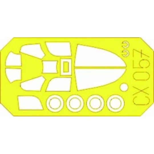 P-39 Airacobra, 1/72 - Eduard Accessories CX057