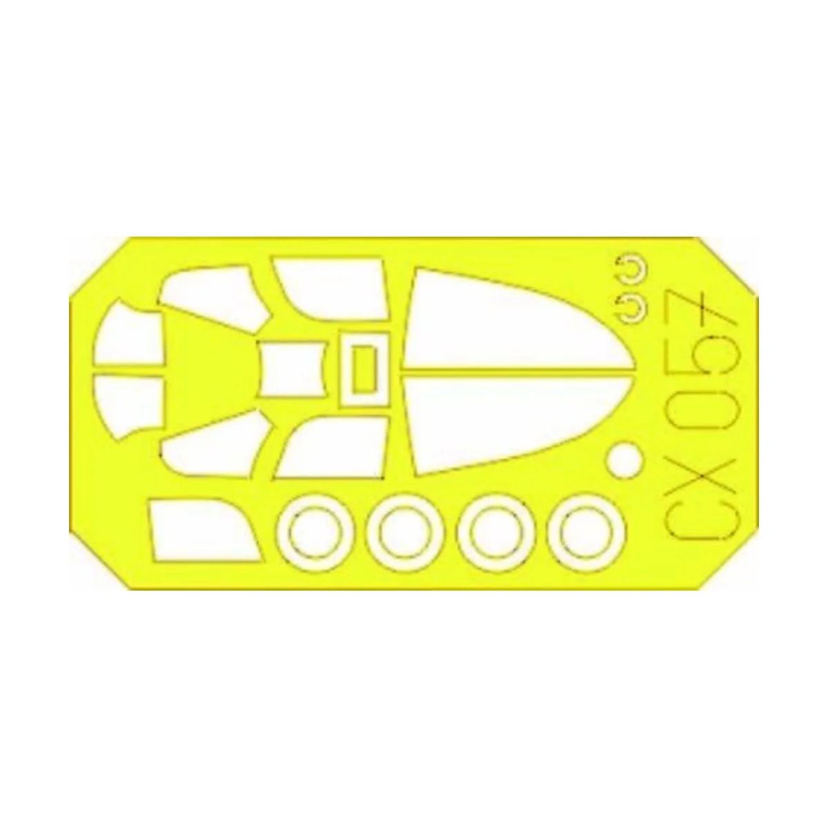 P-39 Airacobra - Eduard Accessories CX057