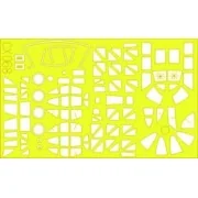 Ki-67 Peggy, 1/72 - Eduard Accessories CX068