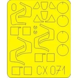 Spitfire Mk. I, 1/72 - Eduard Accessories CX071