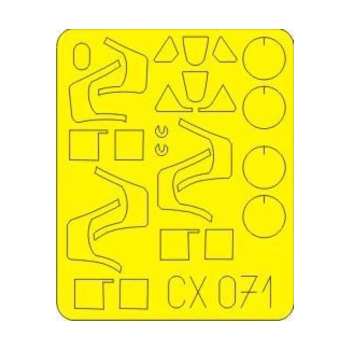 Spitfire Mk. I, 1/72 - Eduard Accessories CX071 Spitfire Mk. I, 1/72 - Eduard Accessories CX071