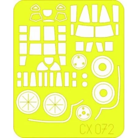P-61 Black Widow, 1/72 - Eduard Accessories CX072