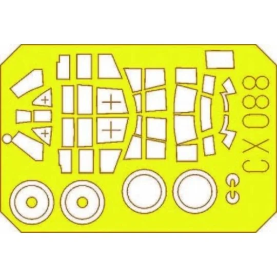 Ju 87D/G Stuka - Eduard Accessories CX088