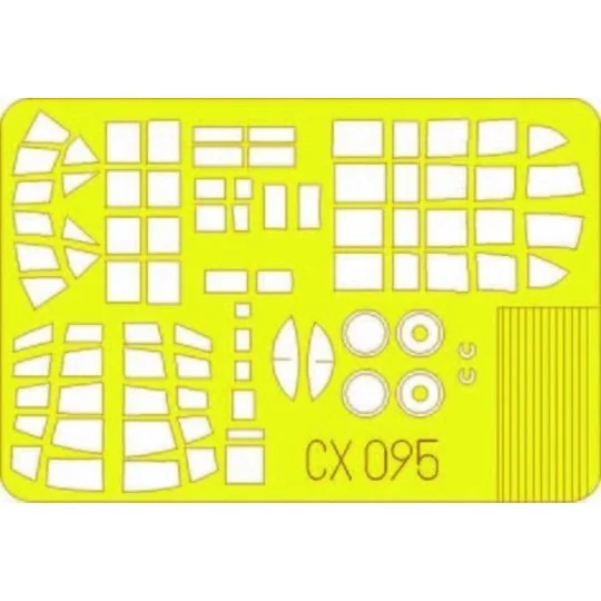 Ki-48 Lily, 1/72 - Eduard Accessories CX095 Ki-48 Lily, 1/72 - Eduard Accessories CX095