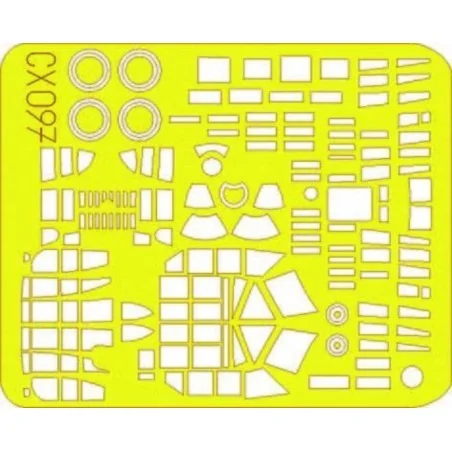 Ki-49 Helen, 1/72 - Eduard Accessories CX097