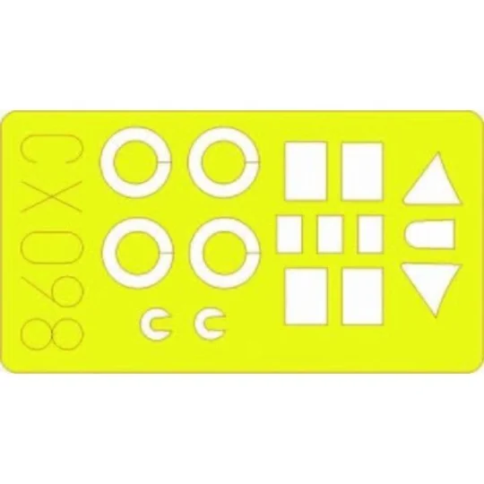 MC.202 Folgore - Eduard Accessories CX098