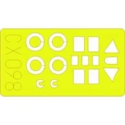 MC.202 Folgore - Eduard Accessories CX098