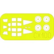 N1K1-Ja George, 1/72 - Eduard Accessories CX100
