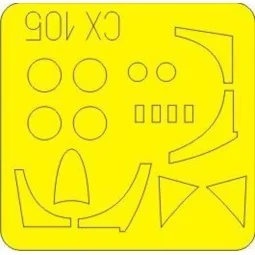 Hawker Hunter F Mk.6, 1/72 - Eduard Accessories CX105