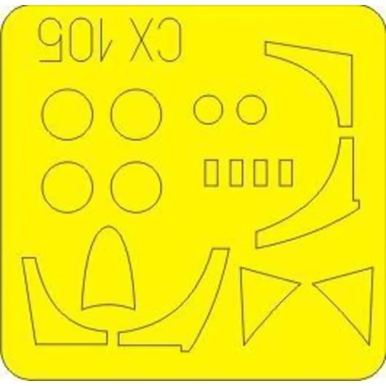 Hawker Hunter F Mk.6 - Eduard Accessories CX105