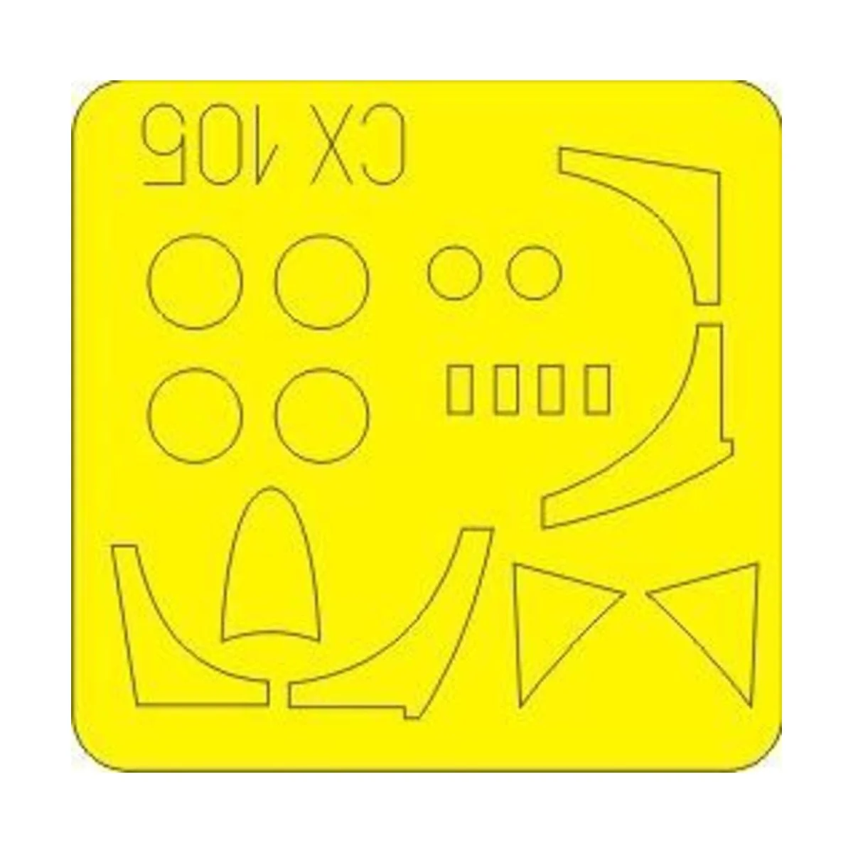 Hawker Hunter F Mk.6 - Eduard Accessories CX105