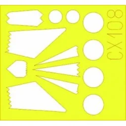 F-117 Nighthawk, 1/72 - Eduard Accessories CX108