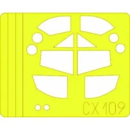 A-37 Dragonfly - Eduard Accessories CX109