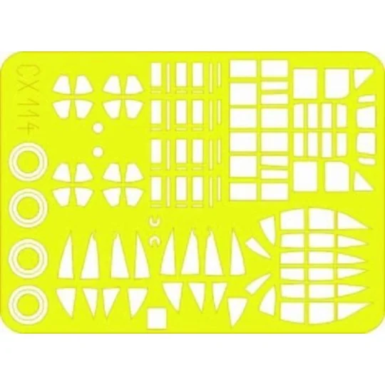 G3M Nell, 1/72 - Eduard Accessories CX114 G3M Nell, 1/72 - Eduard Accessories CX114