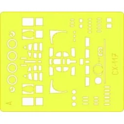 Lancaster B Mk.I/Mk.III, 1/72 - Eduard Accessories CX117