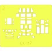 Lancaster B Mk.I/Mk.III, 1/72 - Eduard Accessories CX117