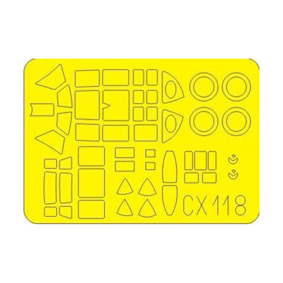 J1N Gekko/Irving CX118, 1/72 - Eduard Accessories CX118 J1N Gekko/Irving CX118, 1/72 - Eduard Accessories CX118