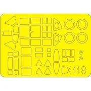J1N Gekko/Irving CX118 - Eduard Accessories CX118