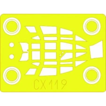 Mosquito Fighter CX119, 1/72 - Eduard Accessories CX119