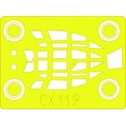 Mosquito Fighter CX119, 1/72 - Eduard Accessories CX119