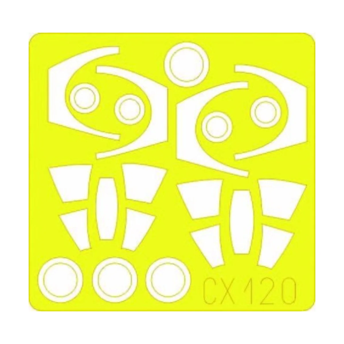 A-7D/E Corsair II CX120 - Eduard Accessories CX120