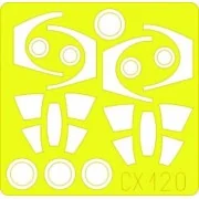 A-7D/E Corsair II CX120, 1/72 - Eduard Accessories CX120