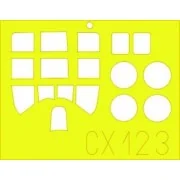 F4F Wildcat für Hasegawa-Bausatz, 1/72 - Eduard Accessories CX123