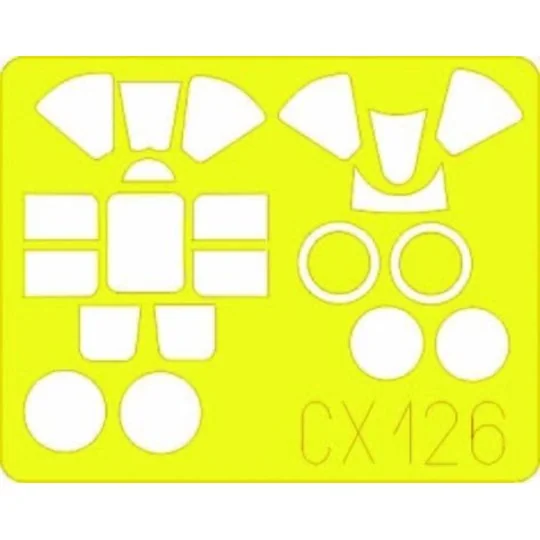 F6F Hellcat für Academy Bausatz - Eduard Accessories CX126