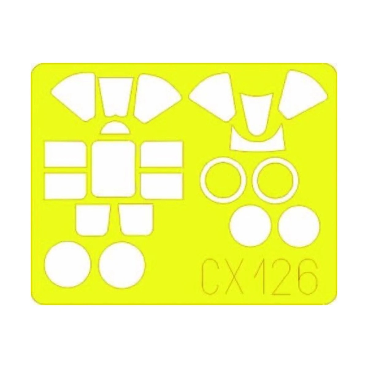 F6F Hellcat für Academy Bausatz - Eduard Accessories CX126