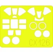 F6F Hellcat für Academy Bausatz - Eduard Accessories CX126