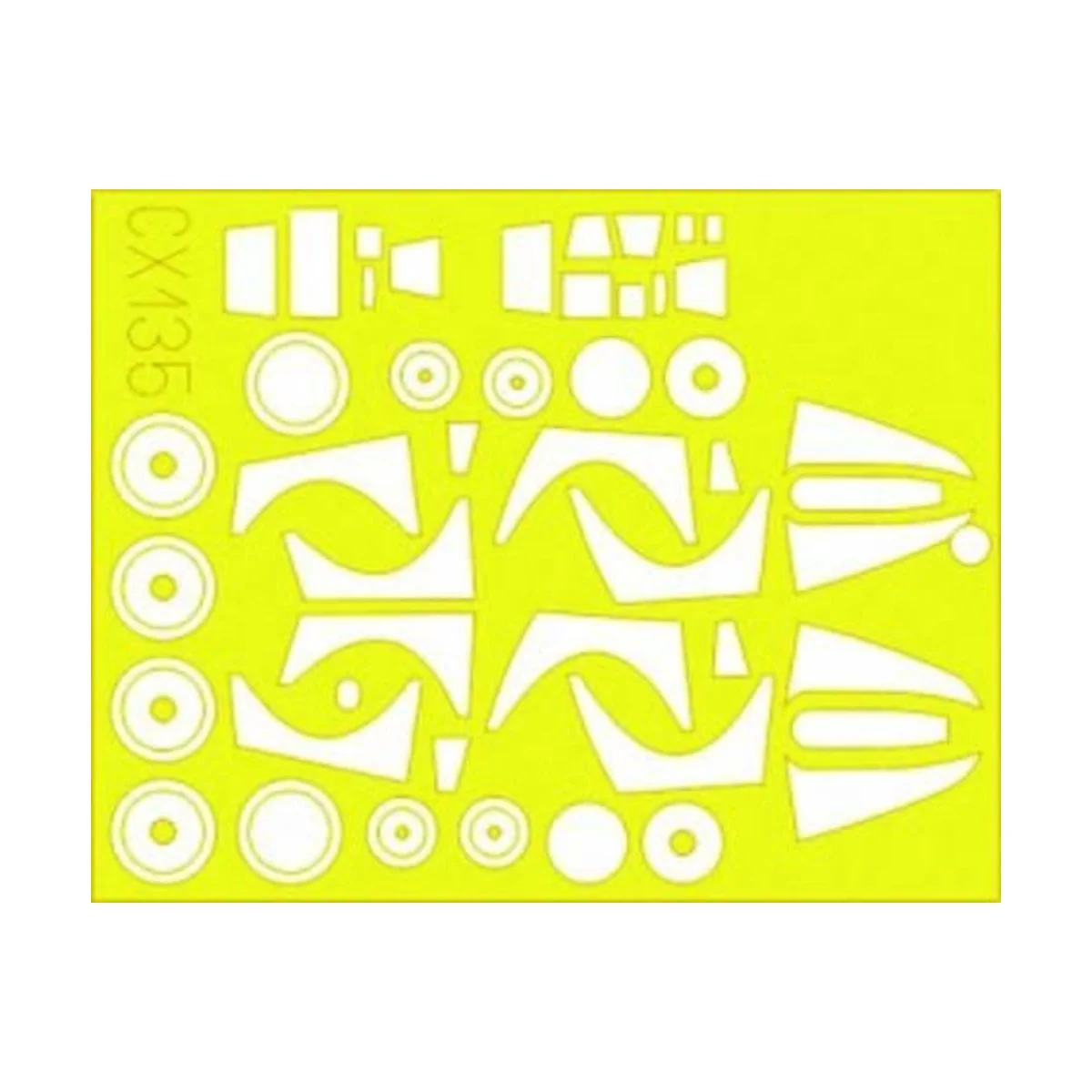 RF-4 Phantom II, 1/72 - Eduard Accessories CX135 RF-4 Phantom II, 1/72 - Eduard Accessories CX135