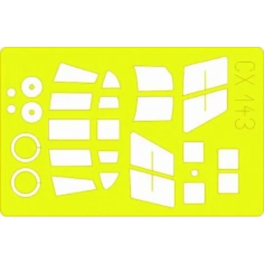 H-34 für Italeri Bausatz, 1/72 - Eduard Accessories CX143 H-34 für Italeri Bausatz, 1/72 - Eduard Accessories CX143