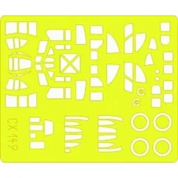 Fiat BR-20 Für Italeri Bausatz - Eduard Accessories CX149