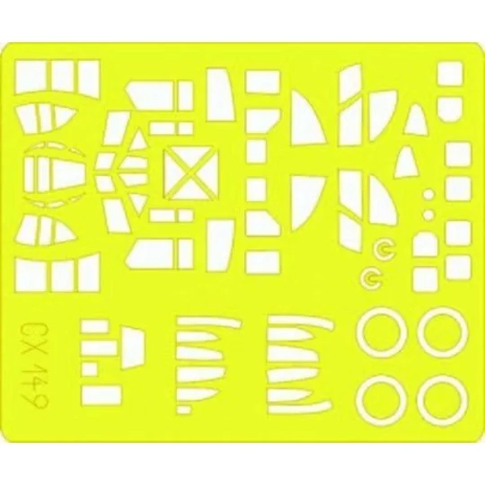 Fiat BR-20 Für Italeri Bausatz - Eduard Accessories CX149