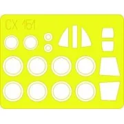 TSR 2 Für Airfix Bausatz, 1/72 - Eduard Accessories CX151 TSR 2 Für Airfix Bausatz, 1/72 - Eduard Accessories CX151