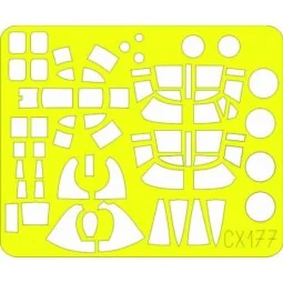 B-26B/C Marauder für Hasegawa-Bausatz, 1/72 - Eduard Accessories CX177