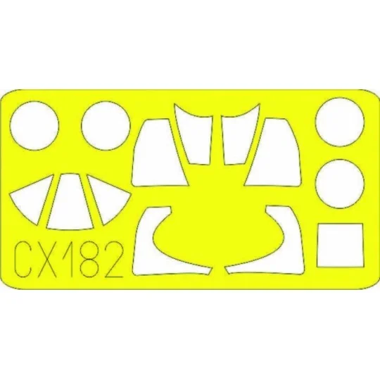 F4U-1A Corsair, 1/72 - Eduard Accessories CX182 F4U-1A Corsair, 1/72 - Eduard Accessories CX182