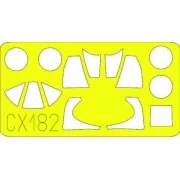 F4U-1A Corsair, 1/72 - Eduard Accessories CX182 F4U-1A Corsair, 1/72 - Eduard Accessories CX182