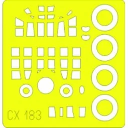 Ju-88G für Hasegawa-Bausatz, 1/72 - Eduard Accessories CX183