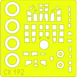 Junkers Ju 88C-6 für Hasegawa-Bausatz, 1/72 - Eduard Accessories CX192